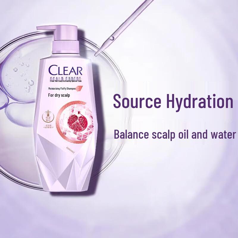 

CLEAR Scalp Care Hydrating Volumizing Shampoo with Hyaluronic Acid