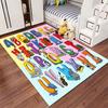 Colorful Alphabet Animal Carpet Suitable As a Non-slip Mat for the Living Room or Bedroom Sofa