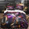 Spiel Ratchet Clank Rift Apart 3D Gedruckter Bettbezug Kissenbezug Bettwäsche-Set Full Queen King Size Für Schlafzimmer-Dekoration