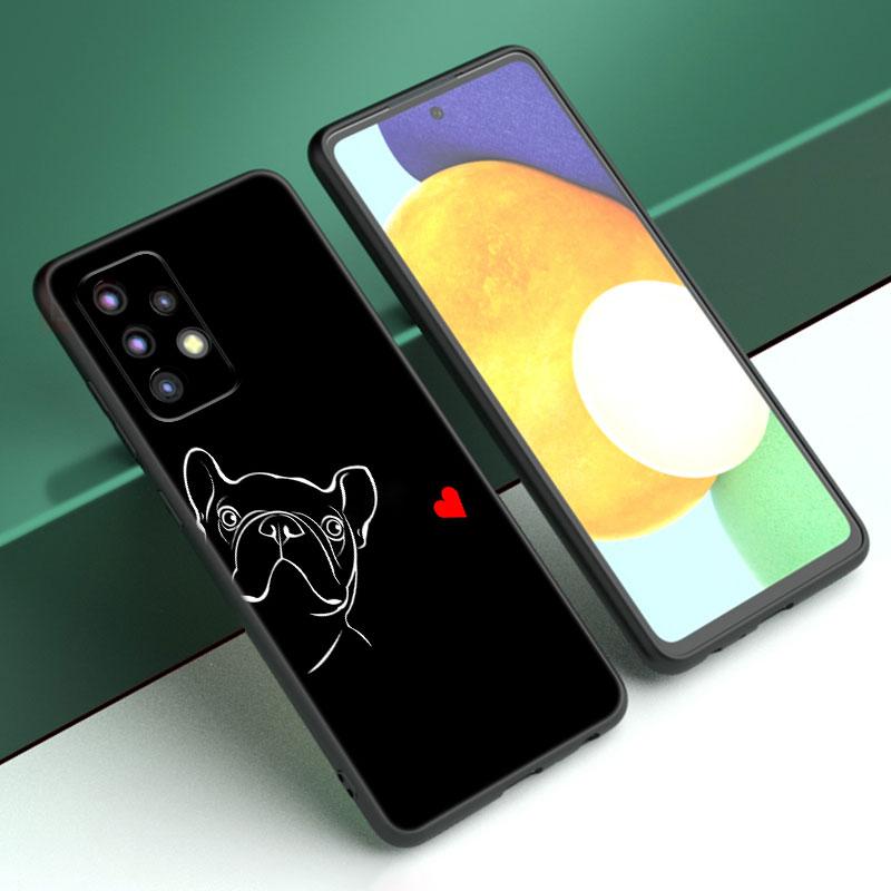 

Чехол для телефона Potret Bulldog Art для Samsung A04 A21 A30 A50 A52 S A13 A14 A22 A23 A32 A53 A73 5G A11 A12 A31 A33 A51 A70 A71 A72 Samsung A14 5G