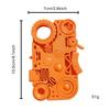 3D Printed Gear Decompression Fun Toy - 5-in-1 Desktop Decoration