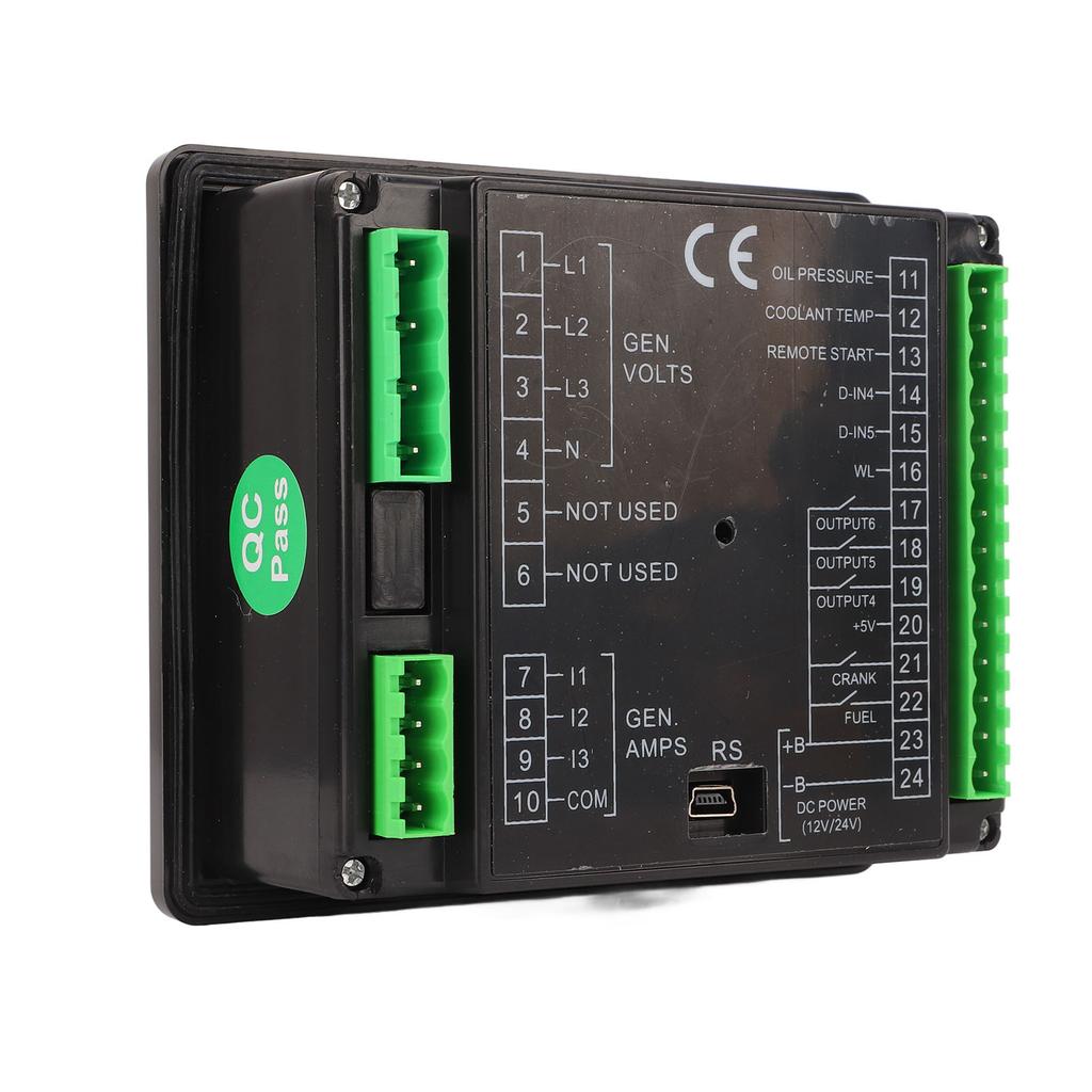 Diesel Generator Controller Integrated Multifunctional Diesel Generator LCD Control Module Panel 180mA 8‑35V