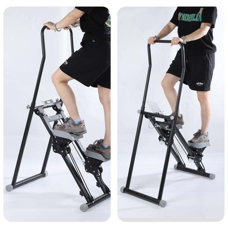 Foldable Home Stair Climber Stepper: Multi-Function Fitness Twist Waist Machine