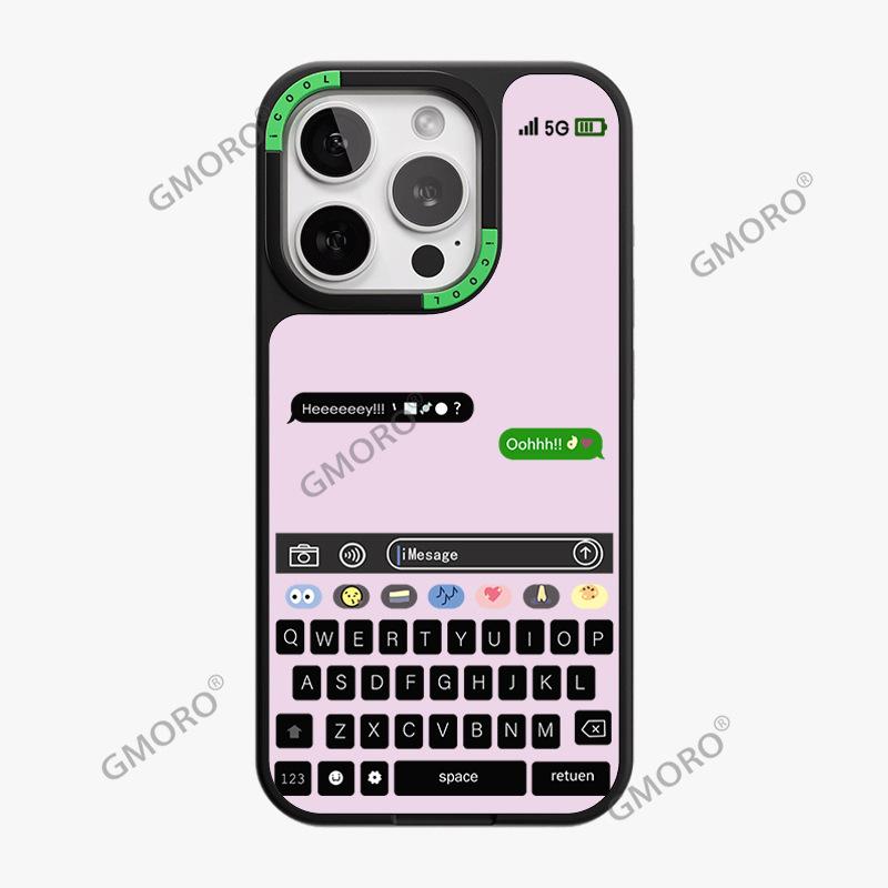 Backplane Magnetic Mobile Phone Case Apple 14pro High-value PC Hard Case Iphone15pro Anti-drop Protective Case 15pm