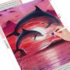 Diamond Painting Animal Diamond Embroidery Cross Stitch Dolphin Pictures Of Rhinestones Mosaic Decor For Home