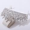 New Baroque Fashion Large Crown Headpiece Bride Birthday Hair Comb Inlaid with Rhinestone Wedding
