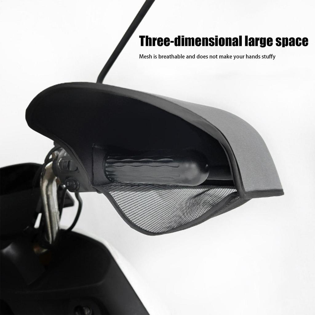 Motorcycle Handlebar Muffs Electric Vehicle Sun Protection Gloves Mittens Windproof Hand Covers Waterproof Grip Accessories
