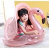 Flamingo yüzme simidi şişme şamandıra koltuk Güneşlik ile Çocuk Yüzme Daire Aksesuarları Parti Plaj Havuzu Oyuncakları