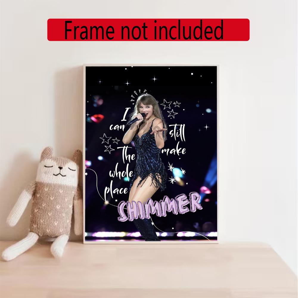 Taylor Swift 5D Diy Diamond Paintings Mosaic Wall Round Diamond Art Painting Kits Embroidery Crystal Accessories Frameless