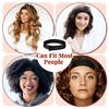 3pcs Elastic Wigs Bands Adjustable 3Pcs Comfortable Edge Bands For Wigs Wearers Hair Comb Styling Tool for Women