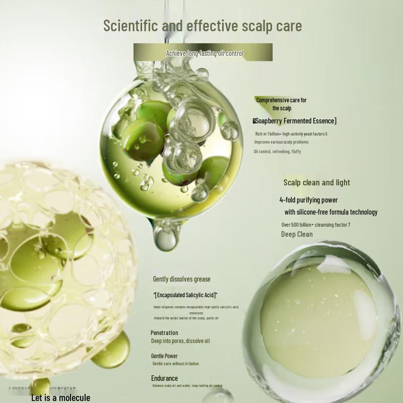 Ziyuan Sapindus Anti-Schuppen Shampoo