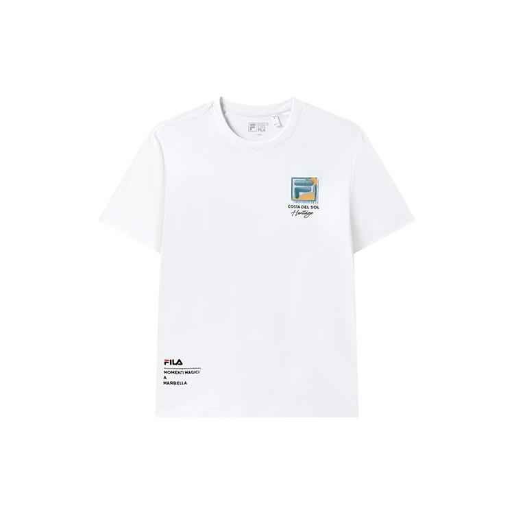 

New FILA HERITAGE T Shirt Men s Standard White F11M328104FWT XXL