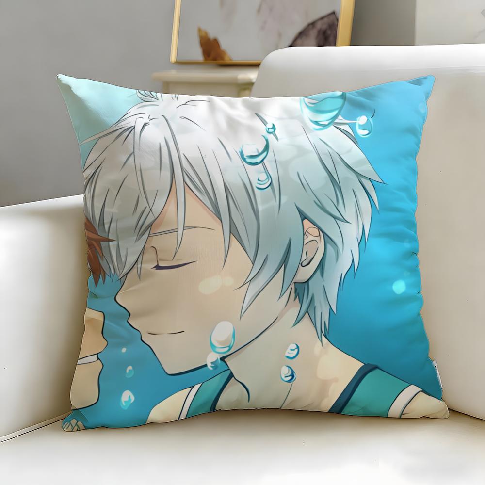 Anime Gargantia on the Verdurous Planet Cushion Cover Soft EasyWash Pillow Case Versatile for Couch Bed Travel and Office