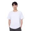 Anta Running Series Solid Color Round Neck Comfortable Quick Dry Breathable Short Sleeve T-Shirt Men Tops Pure-White 152425111-1