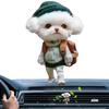 Cute Dog Air Freshener Clip Car Vent Scent Diffuser with Adorable Design Long-Lasting Fragrance & Decoration for Car Truck SUV