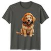 Golden Retriever Puppy Dogs Animals Unisexs TShirt Unisexs Tee Graphic Top