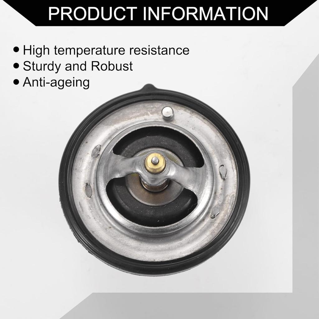 No.2550023010 Car Thermostat for Hyundai Elantra 1996-2012 for Kia Optima 2008-2015 / Inner Engine Coolant Thermostats/Durable Metal / 1 Pcs Silver