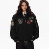 American Retro Badge Embroidered Unisex Jacket 2026: Trendy Niche Design