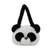 Fashion Plush Cartoon Bag Large Capacity Cute Berry Bear Pineapple Pupp Squirrel Shoulder Bag Tote Bag Panda