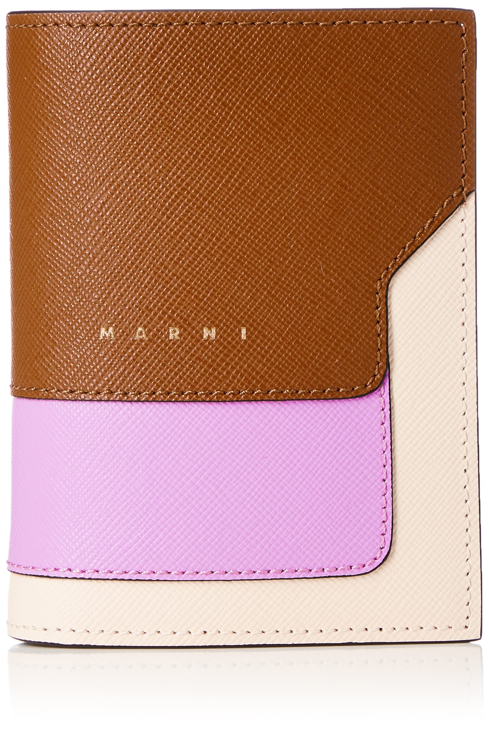 

wallet PFMOQ14U13 LV520 [Marni] Bi-fold MOCA/PINK CANDY/SHELL [item]