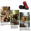 Heavy-Duty Dog Boots with Rotating Dial for Med Large Dogs Anti-Slip Waterproof Outdoor Dog Boots Paw Protector Hike Snow&Street