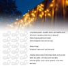 250Pcs Xmas Light Clips Mini for C9 C7 String Lights Hanging for Outside Outdoor Gutter Shingle Roofline House Yard Eaves Holiday Decoration