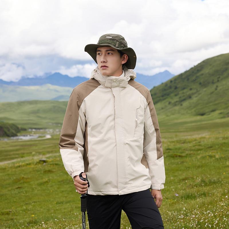 Mountain outdoor new jacket men's and women's outdoor sports windproof and waterproof hiking mountain riding