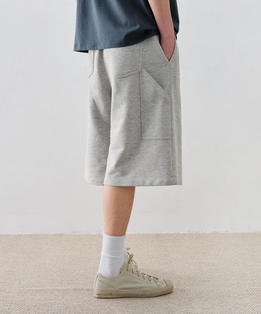 Drawfit Robust Long Bermuda Sweatpants [M.Grey]