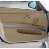 Car Front Left Door Armrest Panel ert Cover Trim LHD Fit for BMW E90 2005-2007 2008 2009 2010 2011 Beige Microfiber Leather