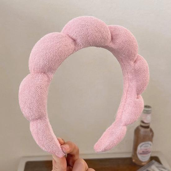 4 ks/sada Čelenka Čelenka Čelenka Sada Mašlička Skvělá absorpce vody Elastická Protiskluzová Čelenka Péče o pleť Pásek na zápěstí Odličování obličeje