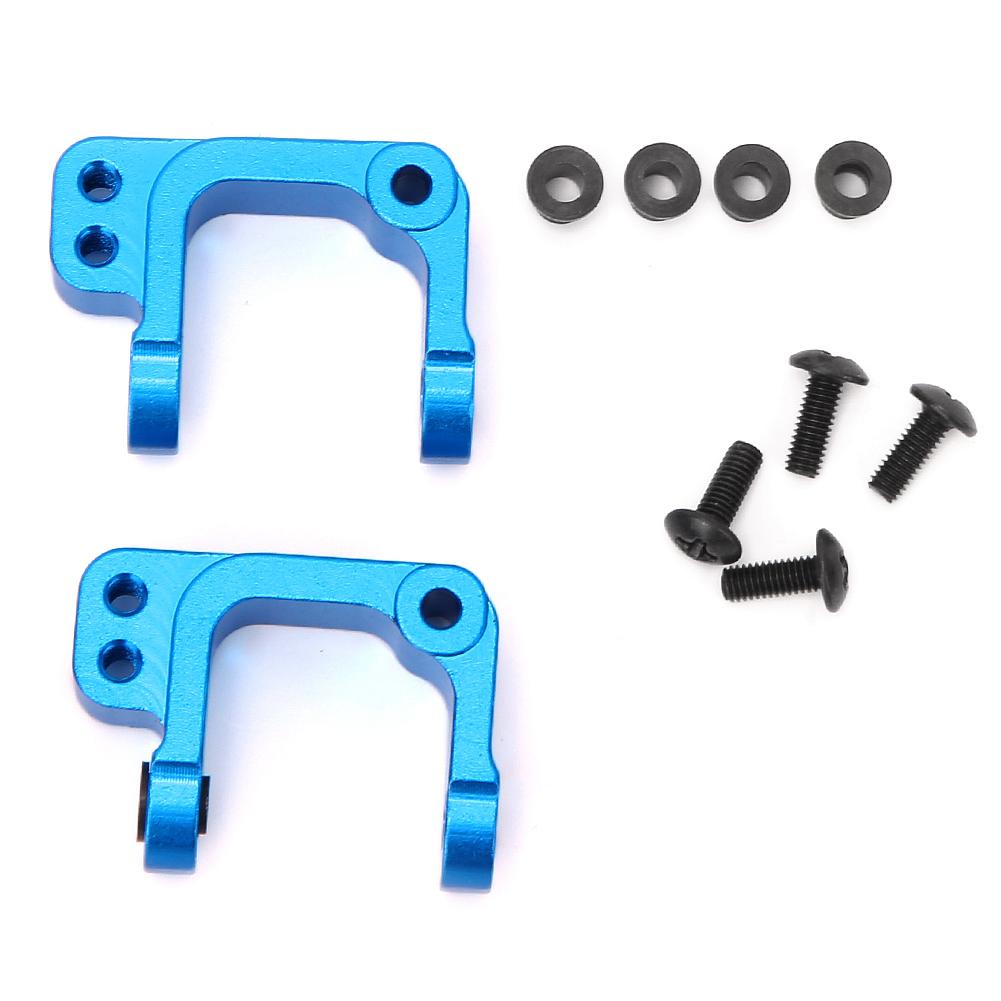 Aluminum Alloy Hub Knuckle Arm RC Accessory Fit for 1 10 ECX 2 Wheel Drive RC CarBlue