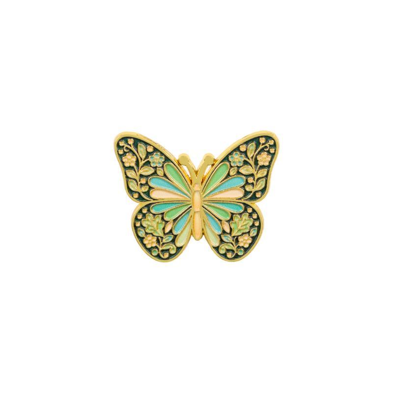 1/5Pcs Moon Star Pattern Brooch Vintage Floral Butterfly Enamel Pin Set For Coat Collar Lapel Pins Metal Badges Jewelry Gift