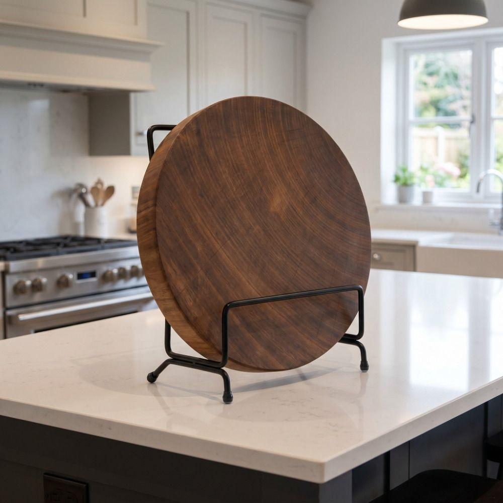 Rustproof Pot Lid Holder Space Saving Kitchen Organizer Minimalism Dish Storage Rack Kitchen
