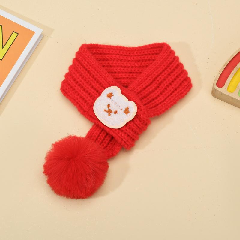 

Домашние животные, Кошки, Зима, Шерстяные шарфы, Теплые шарфы, Шарфы для собак S красный