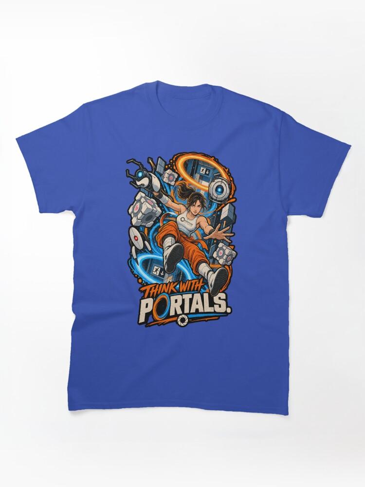 Portal Portal Think With Portals Classic T-Shirt