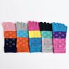 5 Pairs Woman Girl Toes Socks Ankle Cotton Bright Color Fashions Striped Love Cute Sweat-Absorbing  Low Cut Five Finger Socks