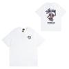 Short Sleeve T-Shirt Couples Street Style Letter Print Loose Fit Breathable Top