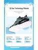 Children's Lightweight Mesh Leather Sports Sneakers with Rotary Buckle, Ideal for Spring and Autumn.