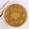 Moon Cake Basket Decorative Large Capacity Hand Made Storage Food Round Colorful
