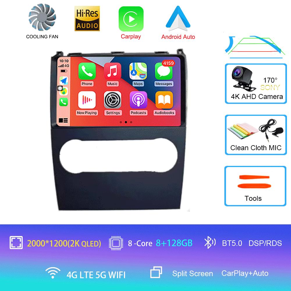 Android14 Car Radio For Mercedes Benz B200 A B Class W169 A160 A180 A200 A220 2009-2012 Multimedia Video Player Stereo GPS Navig