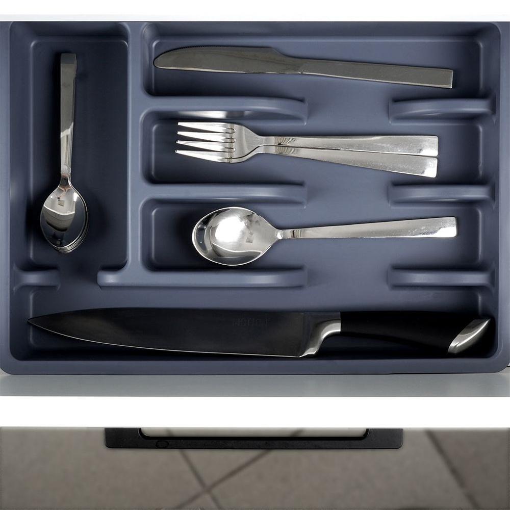 Organizer Schubladeneinsatz Küchenbehälter für Besteck Messer Werkzeuge