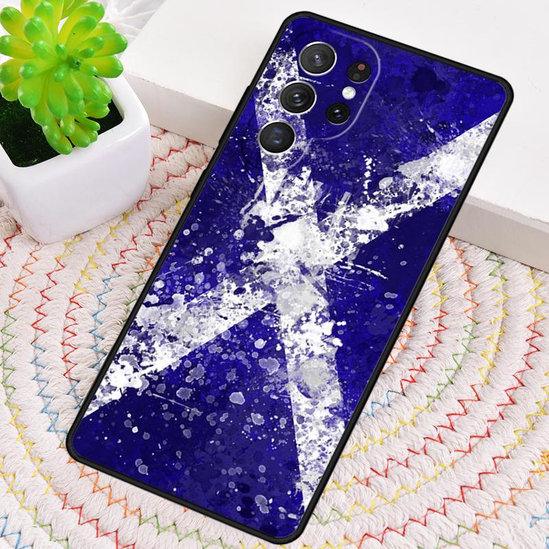 Country Flags Scotland Scottish Europe Flag Phone Case for Samsung Galaxy Note 10 Pro S26 Ultra S23 S24 FE S25 S21 S22 PLUS Cove