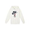 Sweatshirts Women's White Hooded Moderate Regular HV1745-133