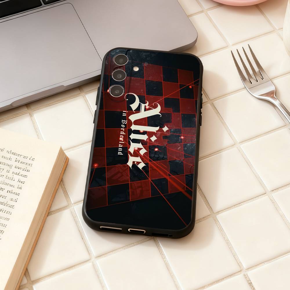 Hot TV Alice In Borderland Phone Case For Samsung Galaxy A73,A72,A71,A70,A53,A52,A51,Others Soft Black Shell