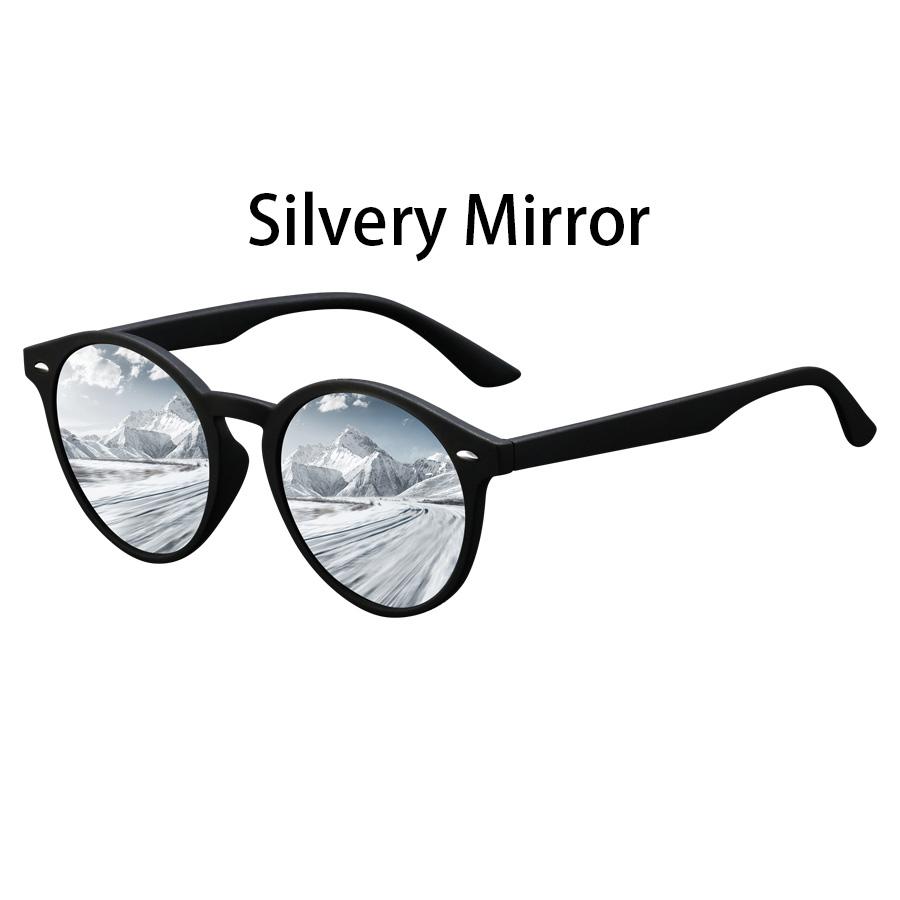 Unisex Vintage Fashion Minimalist Rotundity Sunglasses Designer Brand Sun Glasses for Men Women Fishing Driving