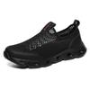 2025 new spring and summer breathable men and women of the same large size hollow mesh shoes one pedal couple light casual shoes