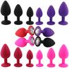 Silicone Anal Plug Butt Plug Anal Dildo Sex Toys Ass Prostate Massager Vagina Masturbate For Woman Man Adult Product No
