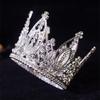 Bühnenauftritte Krönungsstück Schimmernde Strasssteine Kristall-Tiaras Kronen Haarschmuck Bühnenrequisiten Kronen Haarschmuck