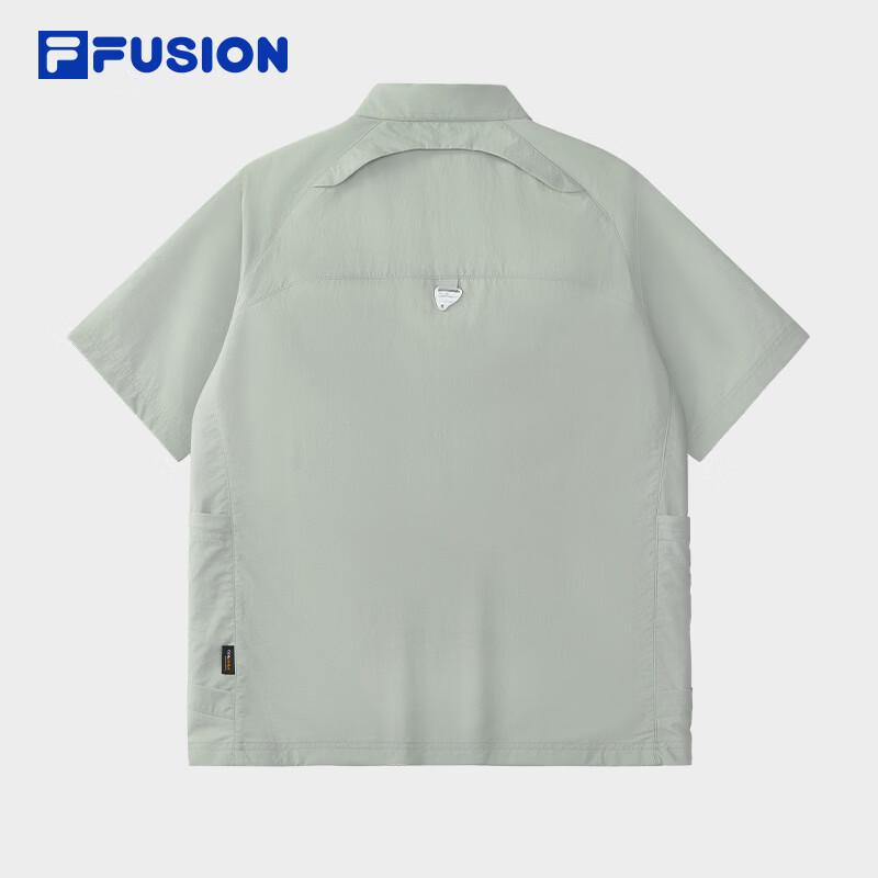 FILA FUSION Men's Casual Loose Short Sleeve Shirt