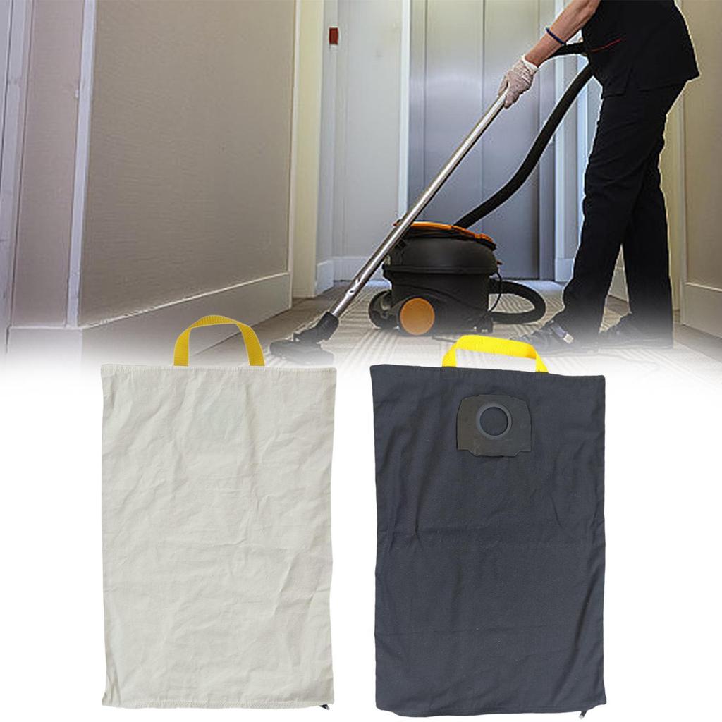 Cloth Dust Bag Lightweight Multipurpose Practical Reusable Vacuum Cleaner Supplies Canvas Filter Bag for WD4 WD5 WD6 Living Room